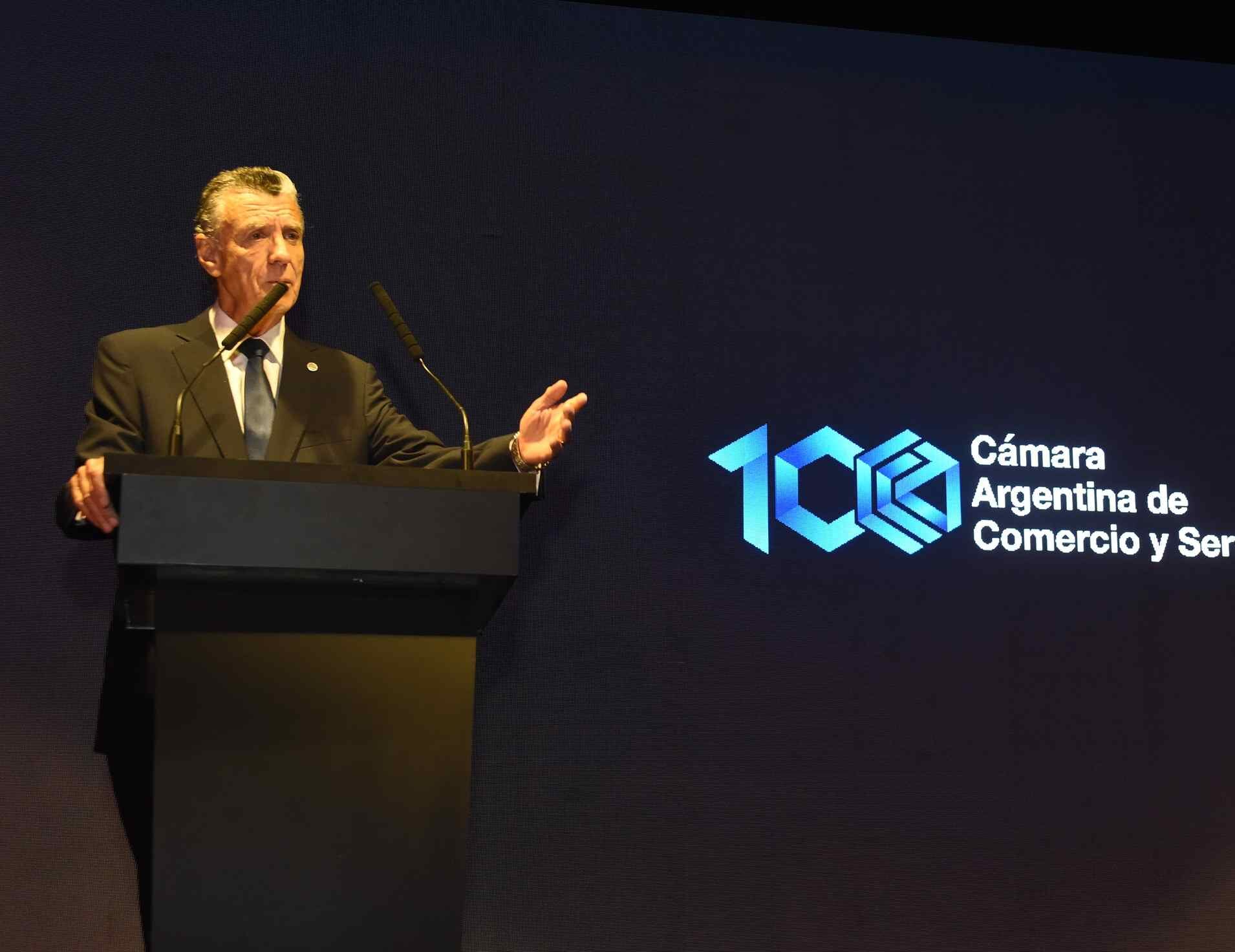 Declaraciones del presidente de la Cámara Argentina de Comercio y Servicios