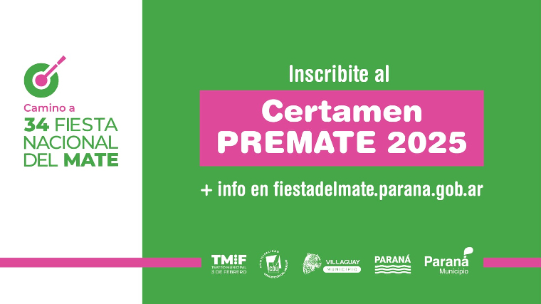 Certamen Premate 2025: convocatoria abierta para artistas de toda la provincia