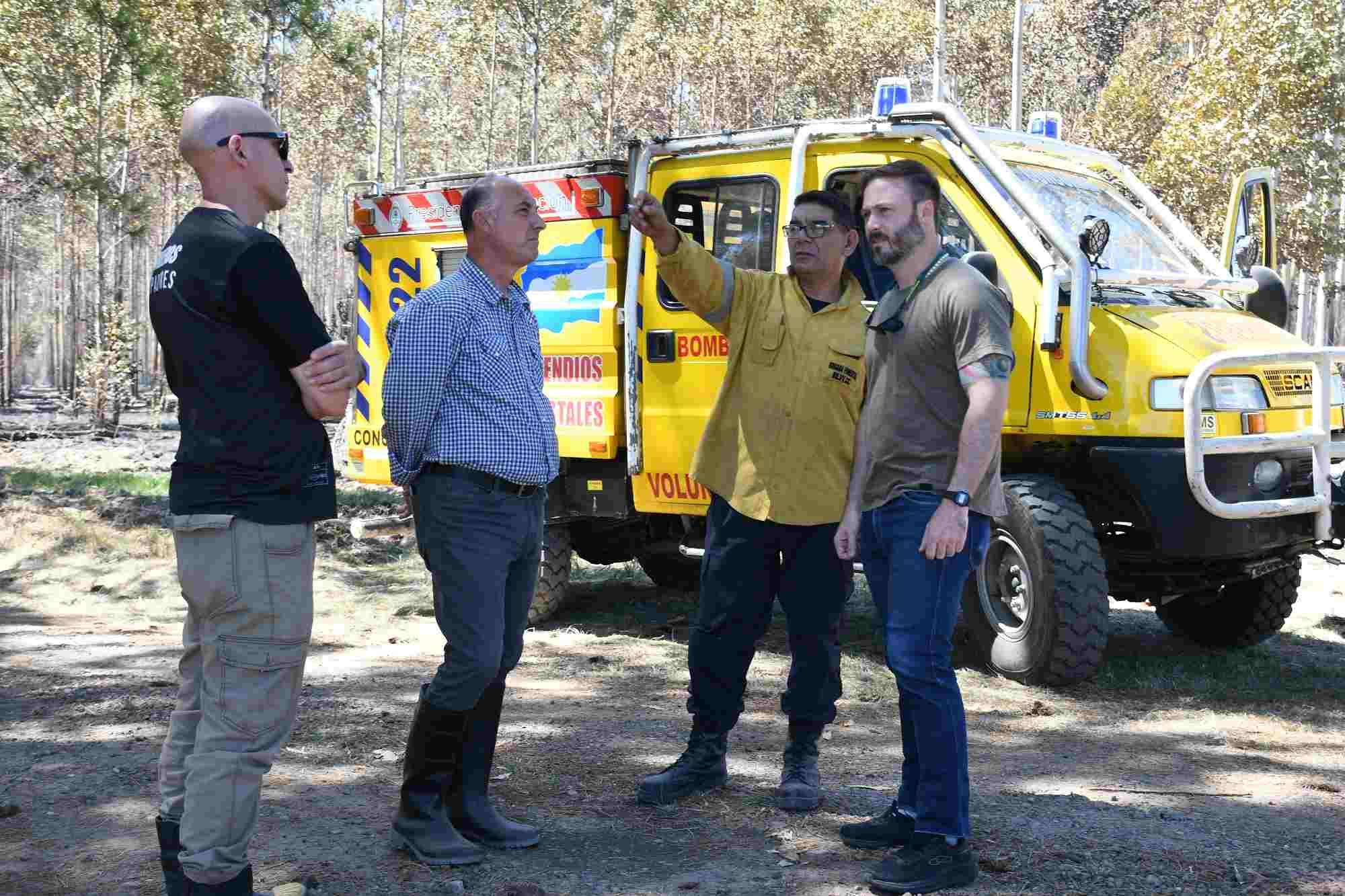Concordia: El Intendente Azcué pide extremar medidas de prevención de incendios
