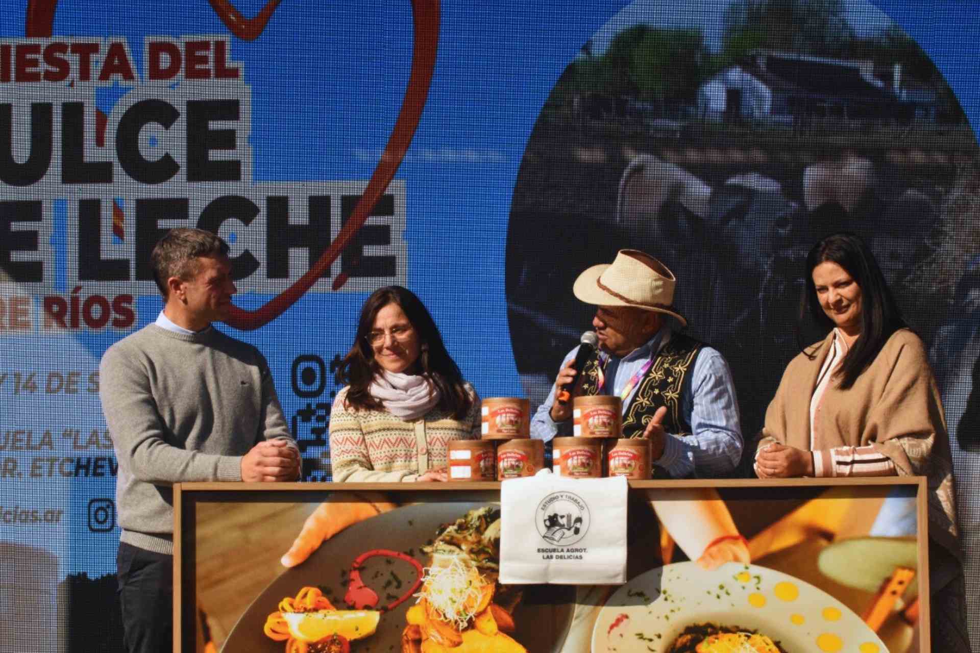 La escuela Las Delicias presentó su dulce de leche en la 137ª Exposición Rural de Palermo