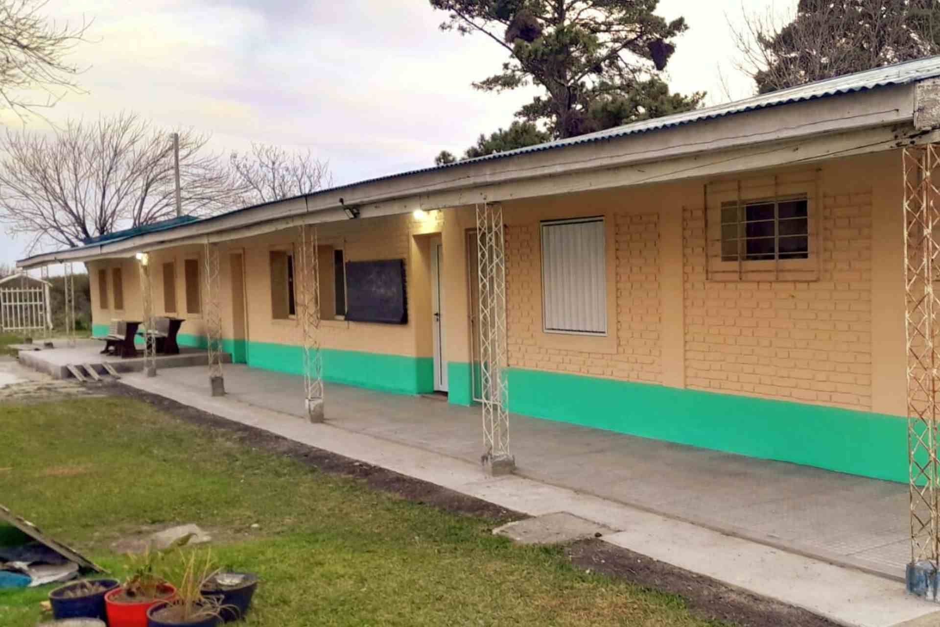 Finalizó la obra de emergencia en la escuela N° 7 Amado Nervo de Colonia Federal