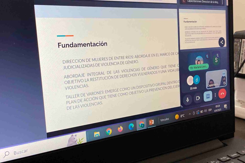 La provincia presentó el dispositivo Voces de Igualdad a referentes de áreas de mujeres