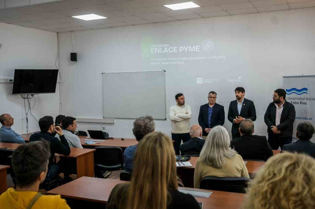La Municipalidad y la UNER lanzaron “Enlace Pyme” para fortalecer el tejido productivo en Paraná