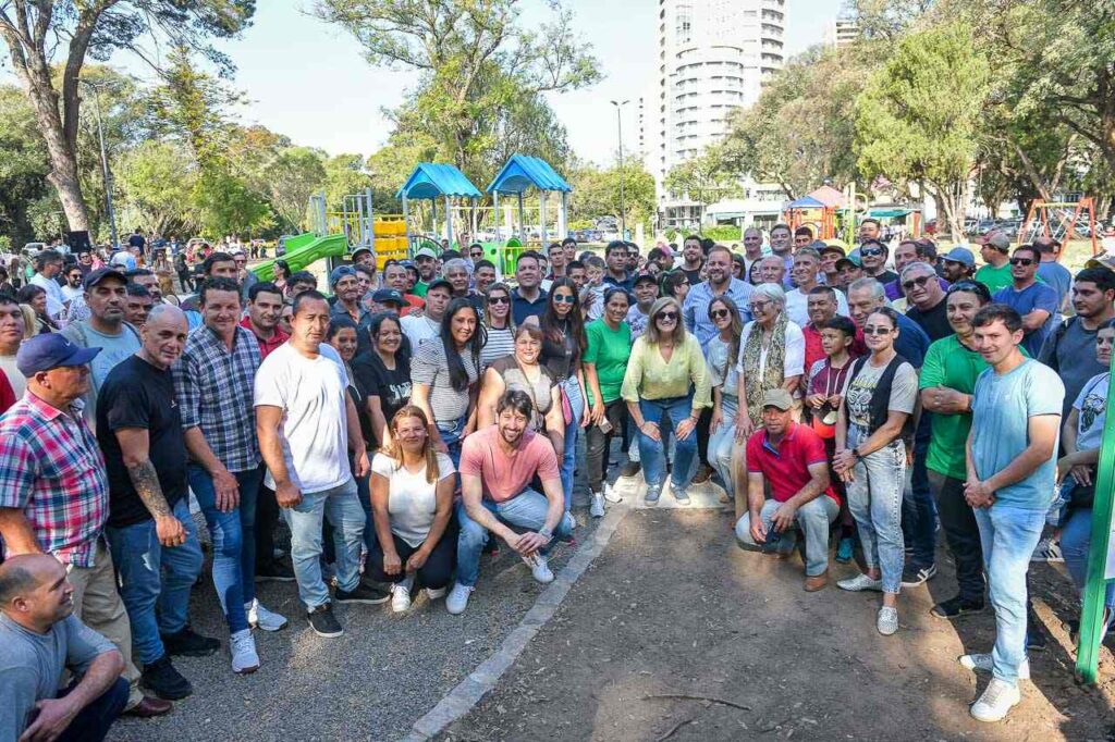 Se inauguró en Paraná la obra de remodelación del Parque Infantil Apolinario Osinalde