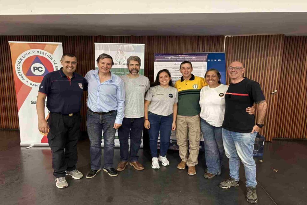 Reconocimiento federal al protocolo de control de incendios de Entre Ríos