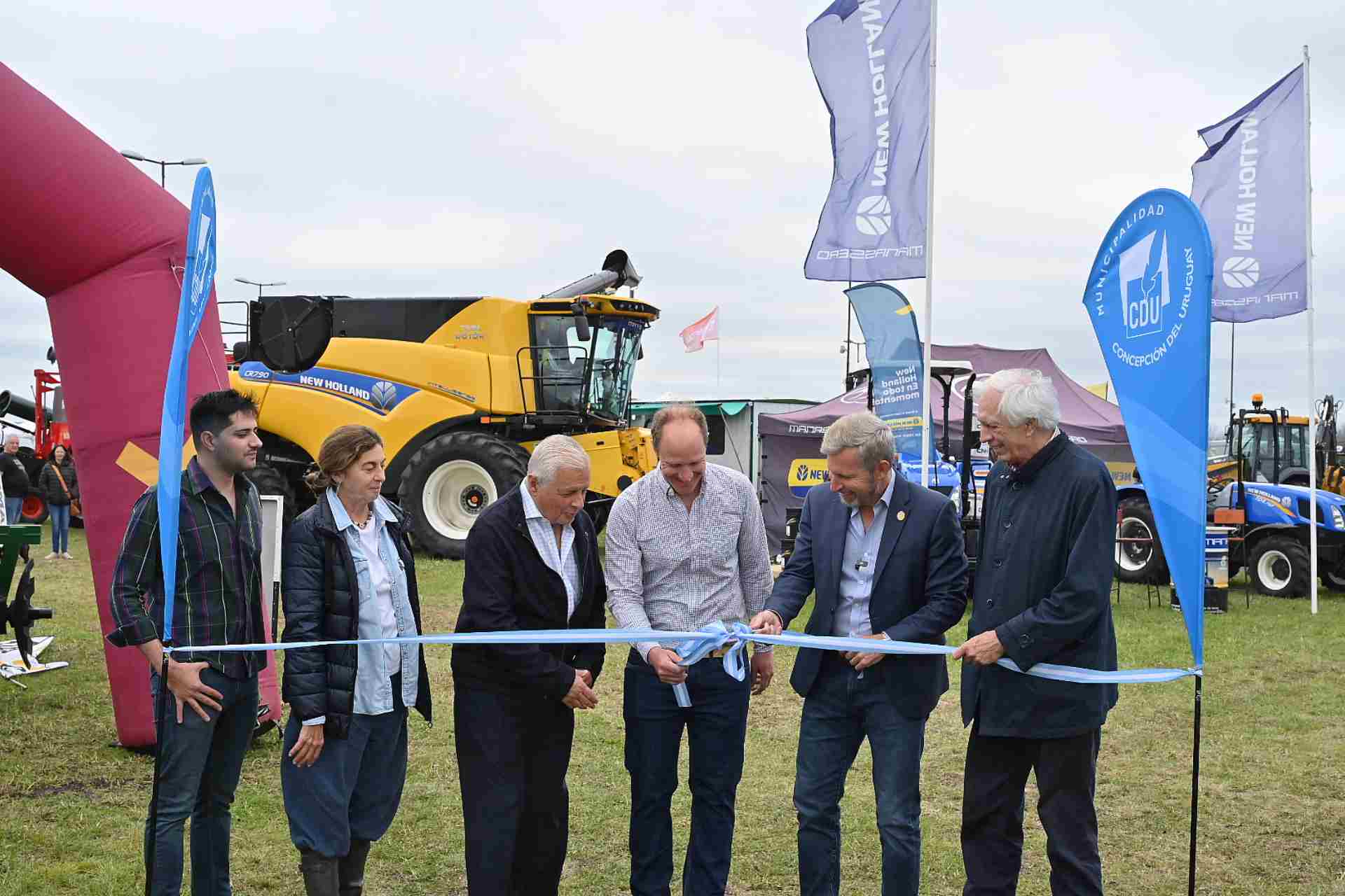 Frigerio reafirmó el apoyo al campo en la Expo Rural de Concepción del Uruguay