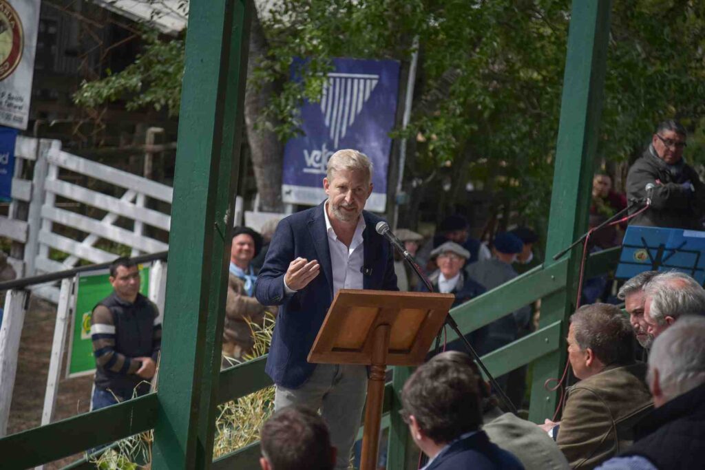 Frigerio inauguró la expo rural de La Paz con estímulos al sector productivo