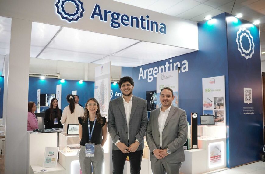 Empresas entrerrianas expusieron su potencial en la Feria de la Construcción de Montevideo