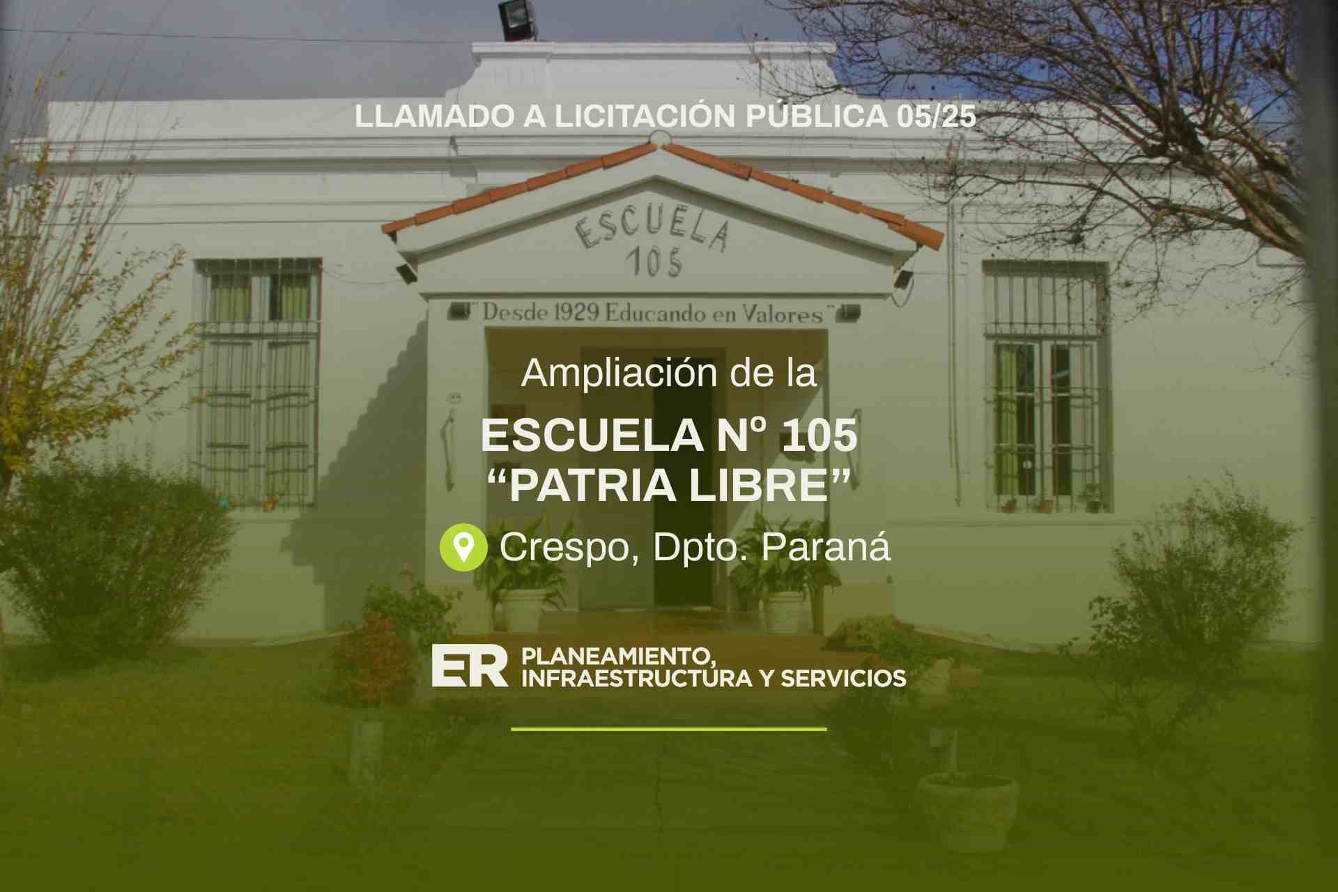 Se abrirán los sobres de la primera ampliación de una escuela con ladrillos pet