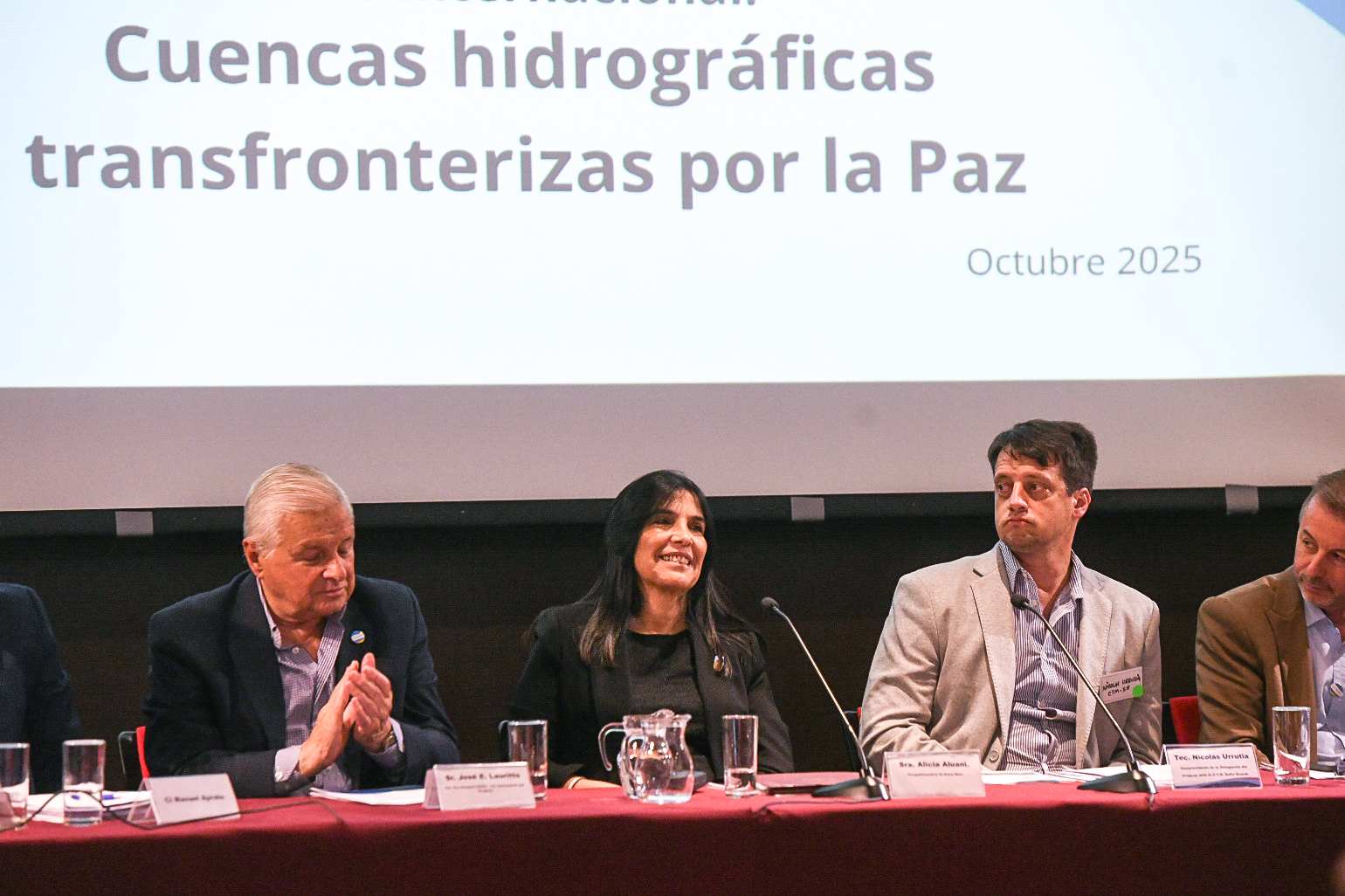 La Provincia acompañó el “Encuentro Internacional de Cuencas Transfronterizas por la Paz”