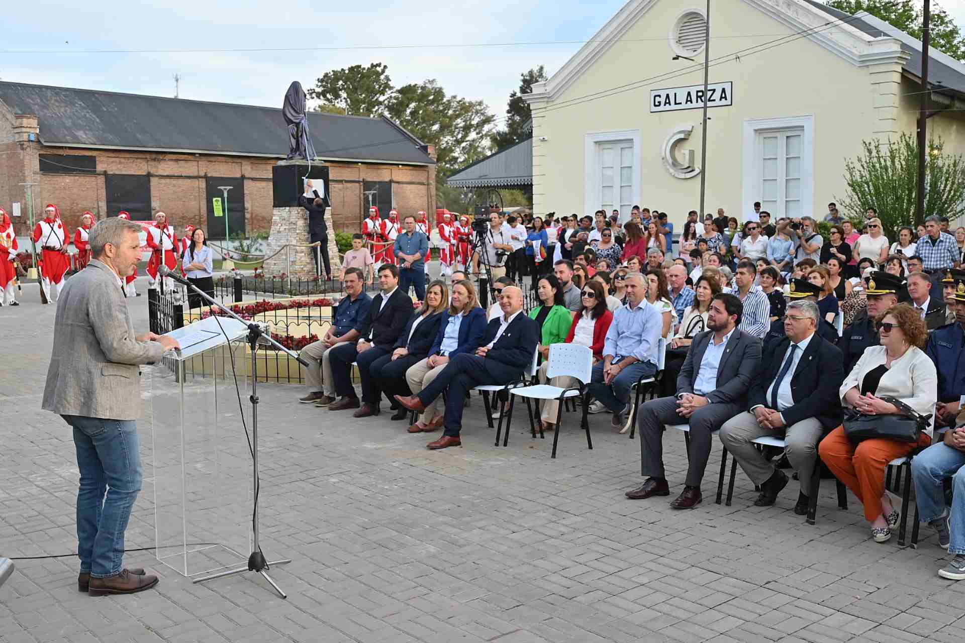 Frigerio participó del acto central por el 113° aniversario de General Galarza