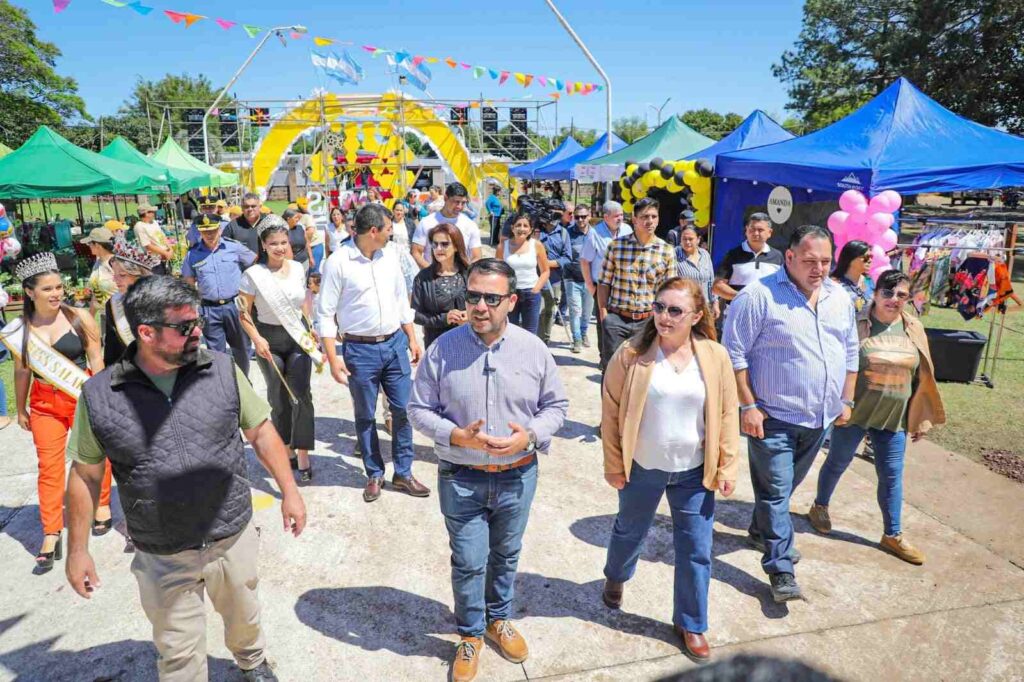 Maciá promocionó su Fiesta Nacional de la Apicultura en Saladas, Corrientes