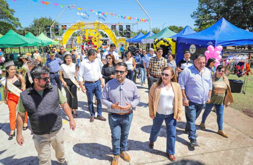 Maciá promocionó su Fiesta Nacional de la Apicultura en Saladas, Corrientes