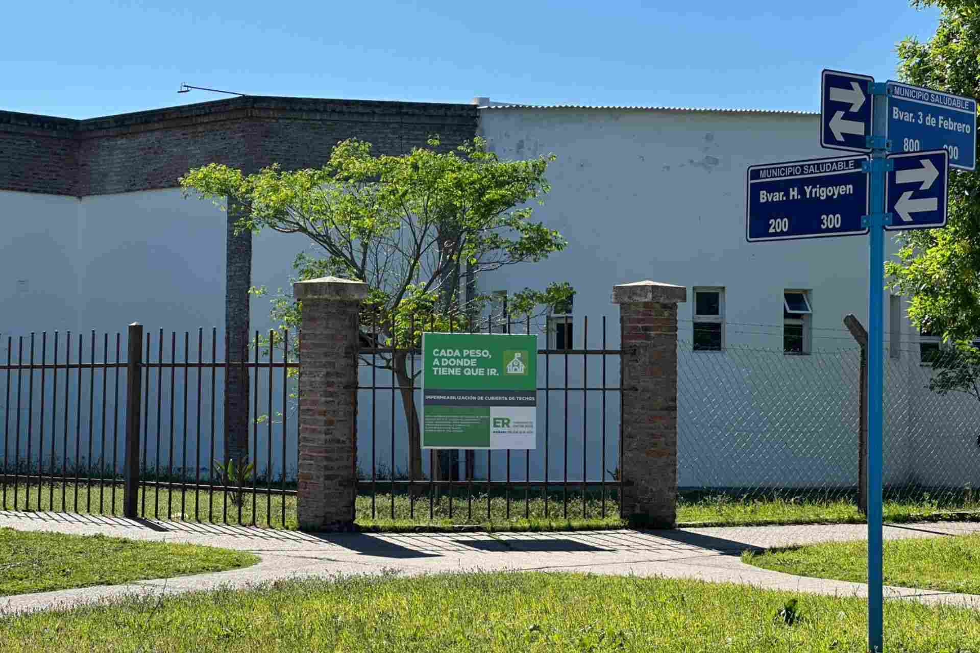 Finalizó la obra de reparaciones en un edificio escolar de Urdinarrain