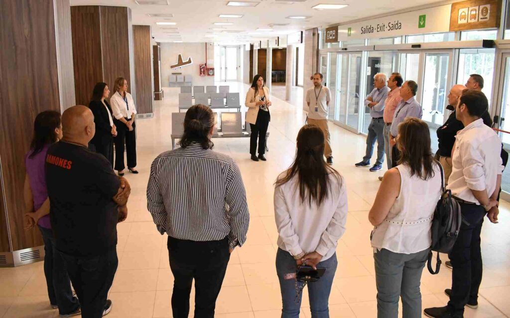 Representantes de Instituciones y Organismos recorrieron el Aeropuerto de Concordia y destacaron su valor estratégico