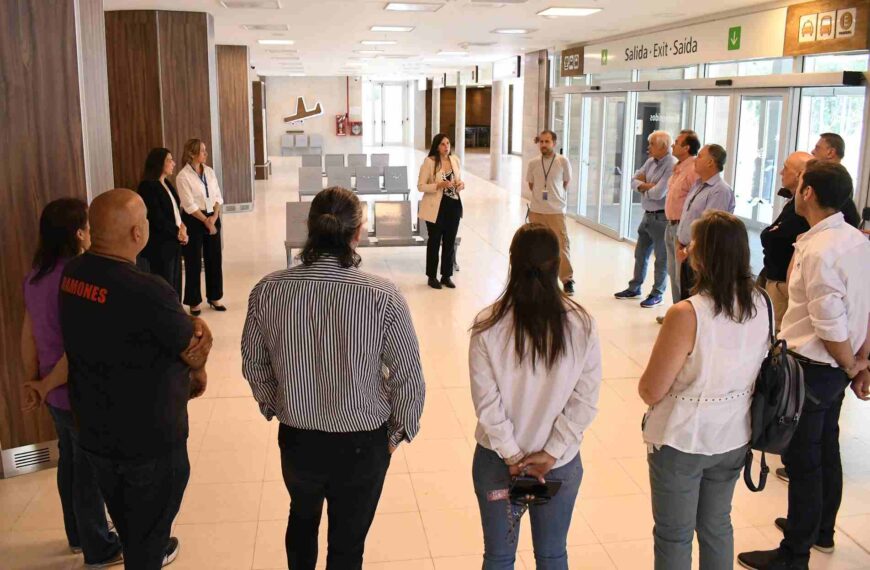 Representantes de Instituciones y Organismos recorrieron el Aeropuerto de Concordia y destacaron su valor estratégico