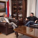 El intendente de Feliciano, Damián Arévalo se reunió con el gobernador Rogelio Frigerio