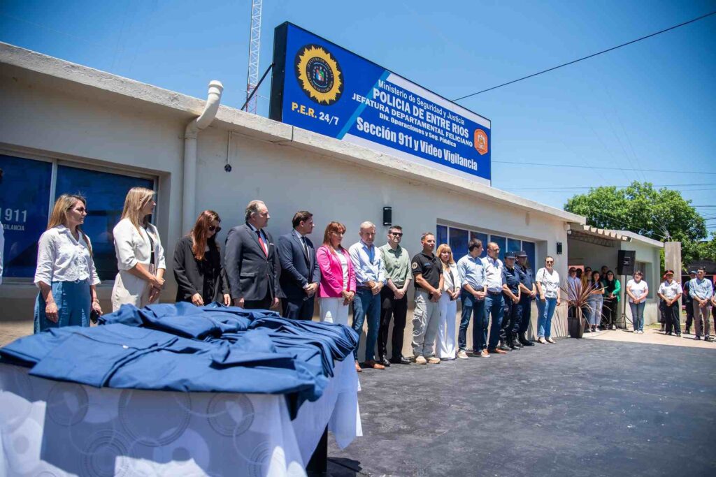 El departamento Feliciano cuenta con un nuevo Centro Unificado de Emergencias
