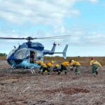 Entre Ríos refuerza la prevención de incendios rurales con medios aéreos