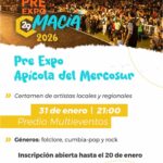 Maciá elegirá propuestas artísticas para la 29° Fiesta Nacional de la Apicultura