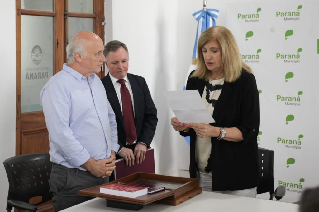 Rubén Clavenzani asumió como secretario de Educación, Cultura y Convivencia Ciudadana en Paraná