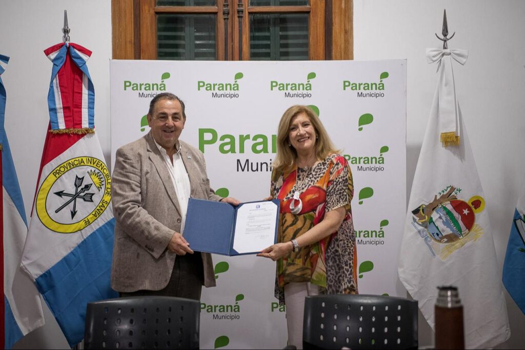 La intendenta Romero y su par de Santa Fe, Juan Pablo Poletti, acordaron acciones para potenciar la región