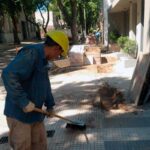 Enersa ejecuta una obra de modernización en la red subterránea de Paraná
