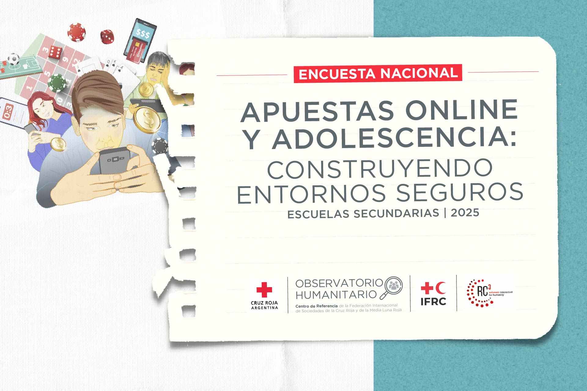 Se dieron a conocer los resultados de Entre Ríos en el estudio nacional sobre apuestas online y adolescencia