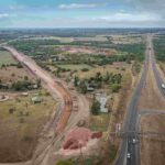 Avanza la obra del acceso norte a Concepción del Uruguay desde la autovía 14