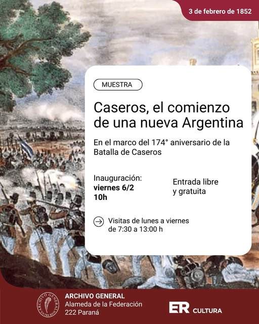 Caseros, el comienzo de una nueva Argentina