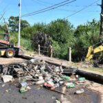 En Concordia refuerzan la limpieza de desagües pluviales para prevenir anegamientos