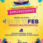 San José celebra los Tradicionales Corsos 2026 con tres noches de carnaval