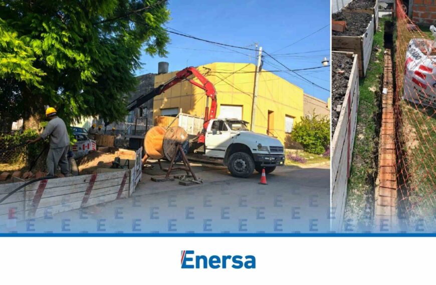 Enersa profundiza su plan de obras para fortalecer el sistema eléctrico con foco en servicios esenciales