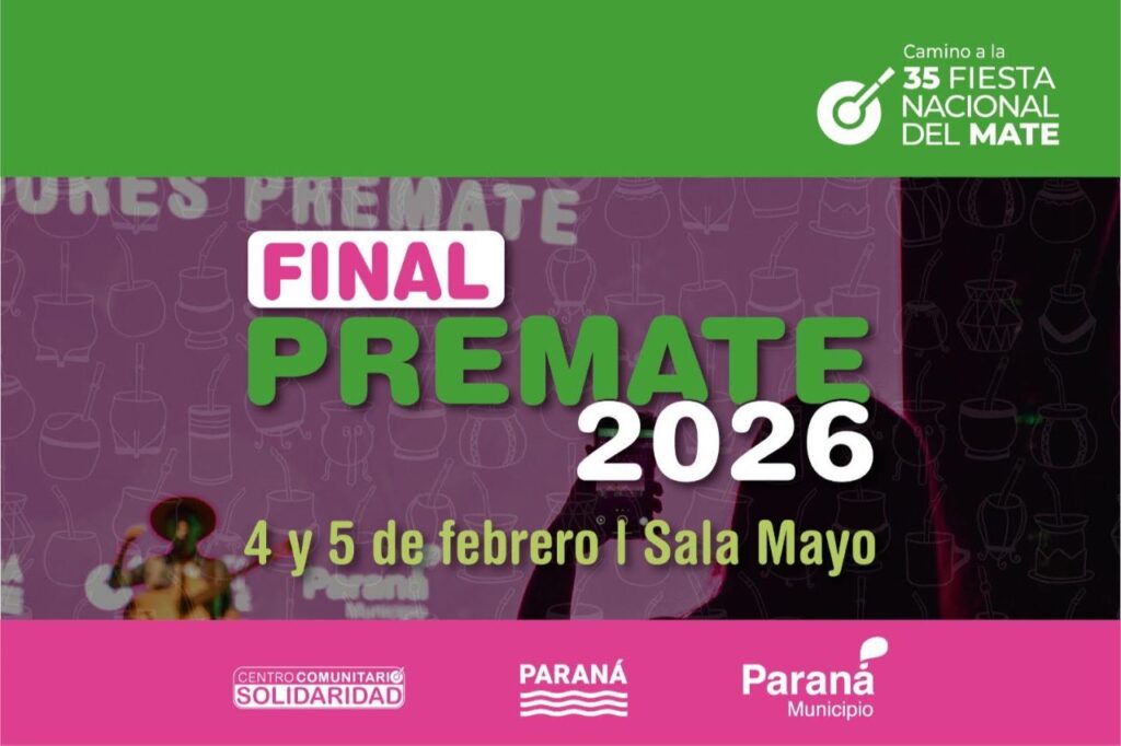 El certamen Premate artístico llega a su gran final en Paraná 