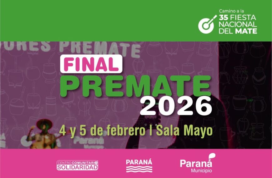 El certamen Premate artístico llega a su gran final en Paraná 