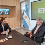 Frigerio y Azcué repasaron obras y coordinaron políticas conjuntas para Concordia