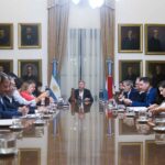 En gabinete se analizó el avance de las obras en el hospital Bicentenario de Gualeguaychú