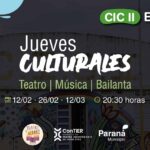 Comienza en Paraná el ciclo Jueves Culturales en el CIC II Este