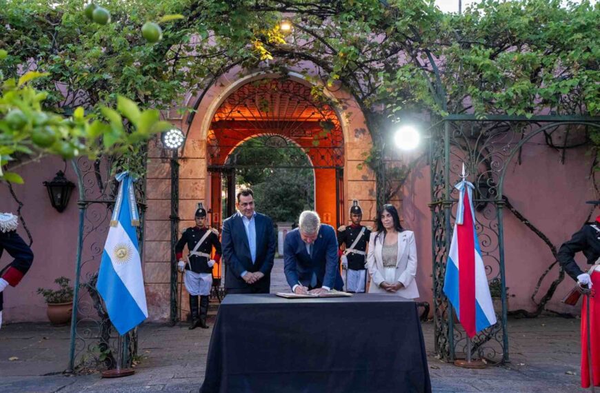 El gobernador acordó con Nación la puesta en valor el Palacio San José