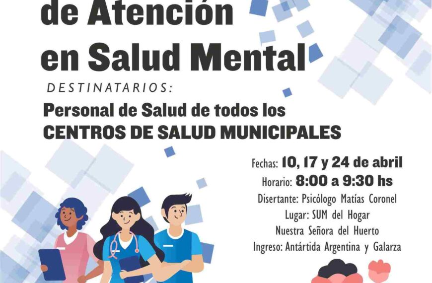 Concepción del Uruguay impulsa capacitación en salud mental para equipos de salud municipales
