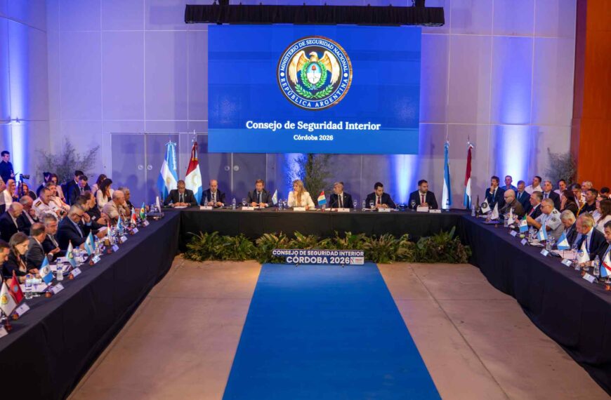 Entre Ríos estuvo presente en la primera Reunión Nacional del Consejo de Seguridad Interior 2026