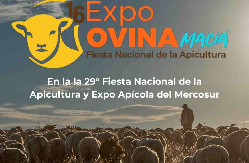 Expo Ovina en Maciá en la Fiesta Nacional de la Apicultura