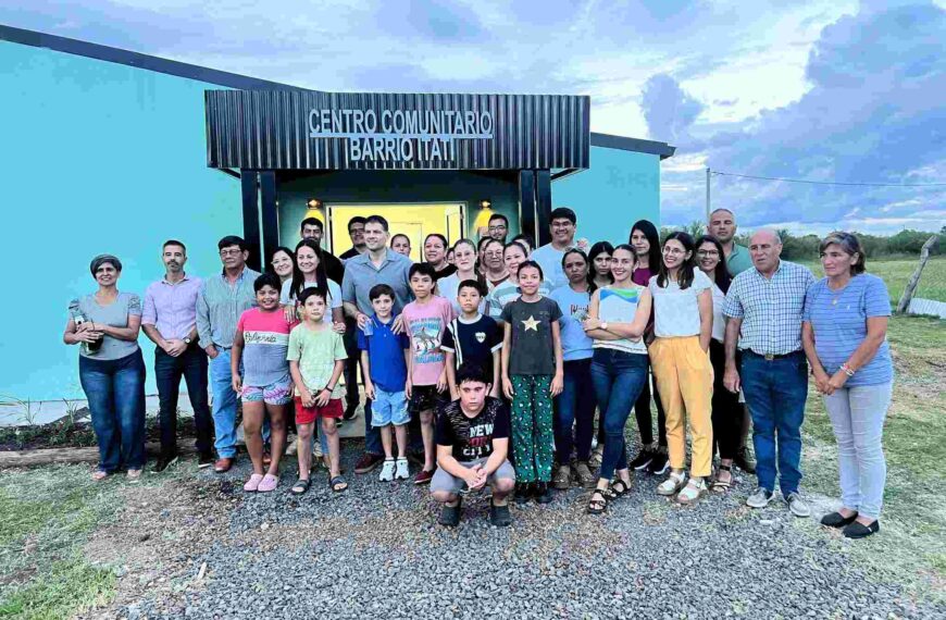 El Barrio Itatí de Feliciano recupera su espacio comunitario con la remodelación del SUM