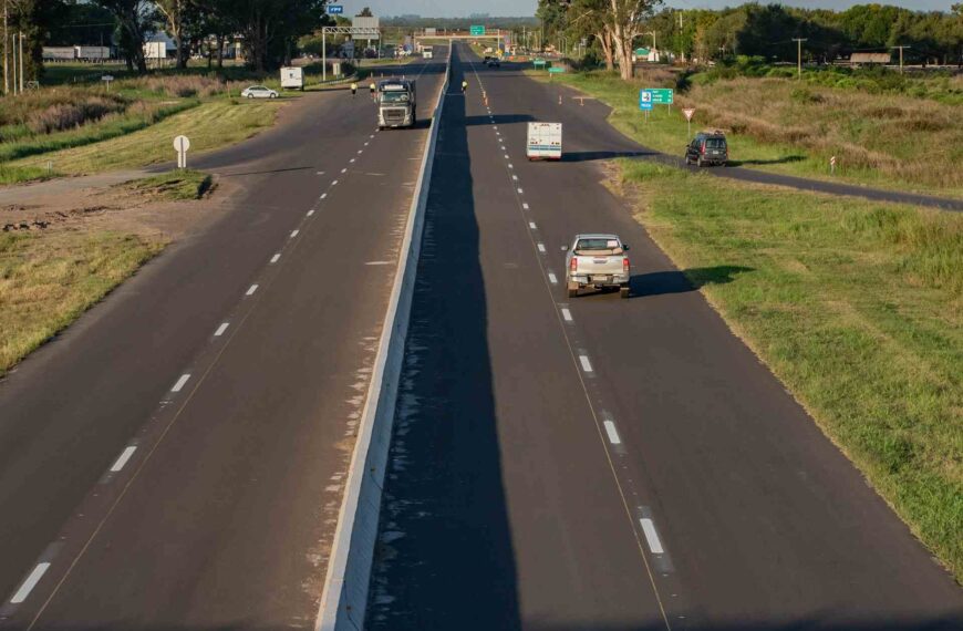 Avanza la finalización de la Ruta Nacional 18 con la habilitación de un nuevo tramo