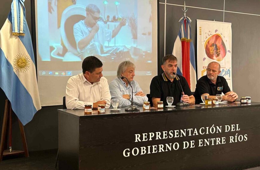 Presentaron la 29° Fiesta Nacional de la Apicultura y Expo Apícola del Mercosur en Buenos Aires