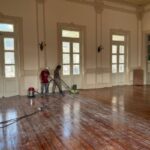 La obra en la escuela Normal de Concepción del Uruguay está en su tramo final