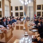 Frigerio analizó en gabinete la marcha del plan vial provincial