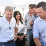 Frigerio y Aluani recorrieron la Expo Provincial de la Leche en Nogoyá