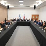 Frigerio analizó con intendentes justicialistas la situación de los municipios y la caída de recursos