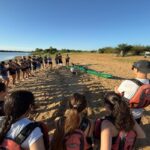 Arrancó la temporada 2026 de Kayak para Escuelas en el Parque Provincial Islas y Canales Verdes